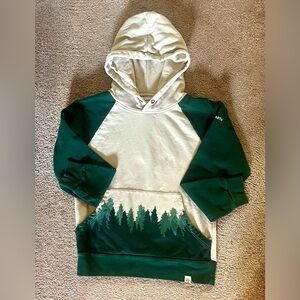 100% organic Cotton UNISEX
Fading Forest Hoodie With Oversized Hood